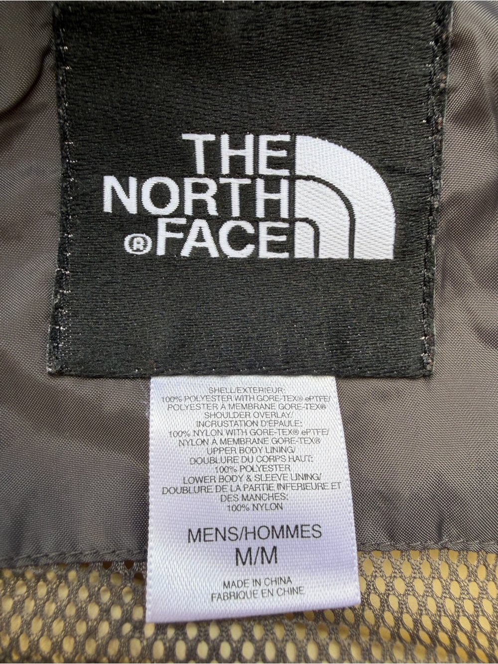 The North Face Gore Tex Mountain Jacket Red Black Waterproof Mens M - Picture 4 of 14